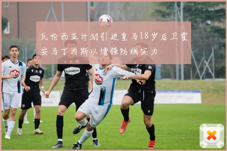 瓦伦西亚计划引进皇马18岁后卫霍安马丁内斯以增强防线实力